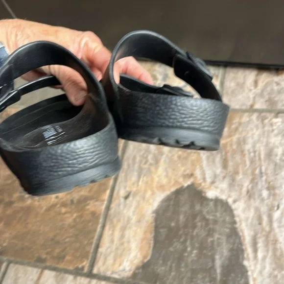 Men's Black Birkenstock Sandals - Picture 5 of 8